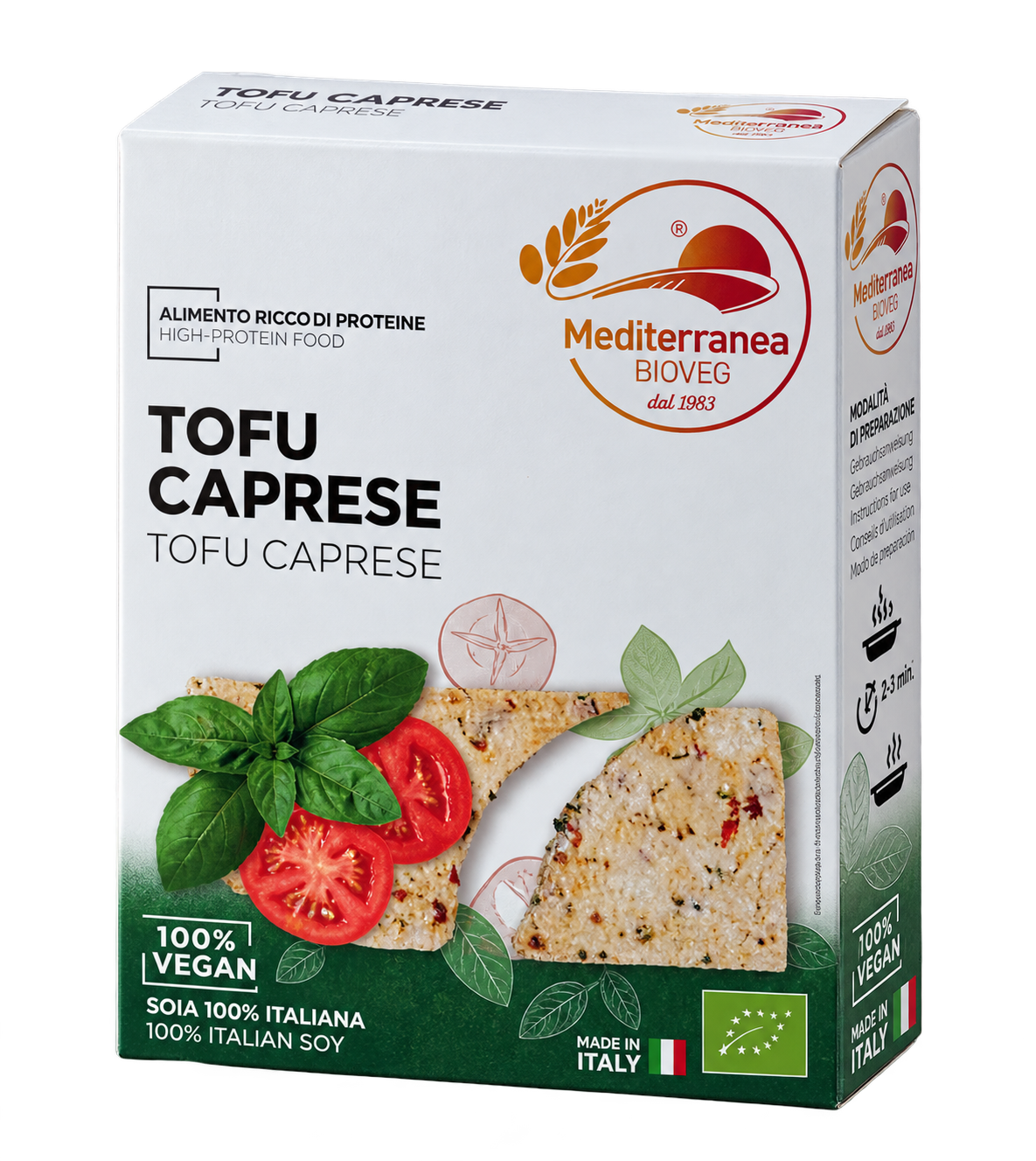 Tofu caprese